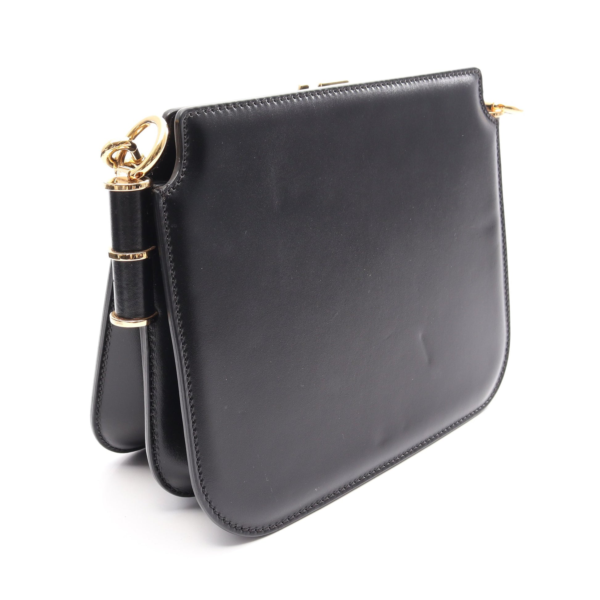 TOUCH スモール ショルダーバッグ レザー ブラック フェンディ バッグ FENDI