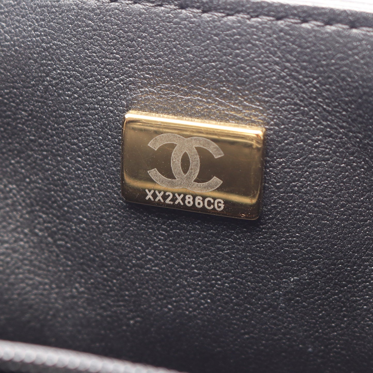 ミニマトラッセ チェーンショルダーバッグ ラムスキン ブラック ゴールド金具 シャネル バッグ CHANEL