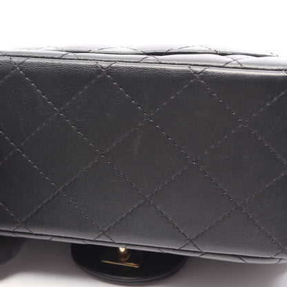 ミニマトラッセ チェーンショルダーバッグ ラムスキン ブラック ゴールド金具 シャネル バッグ CHANEL