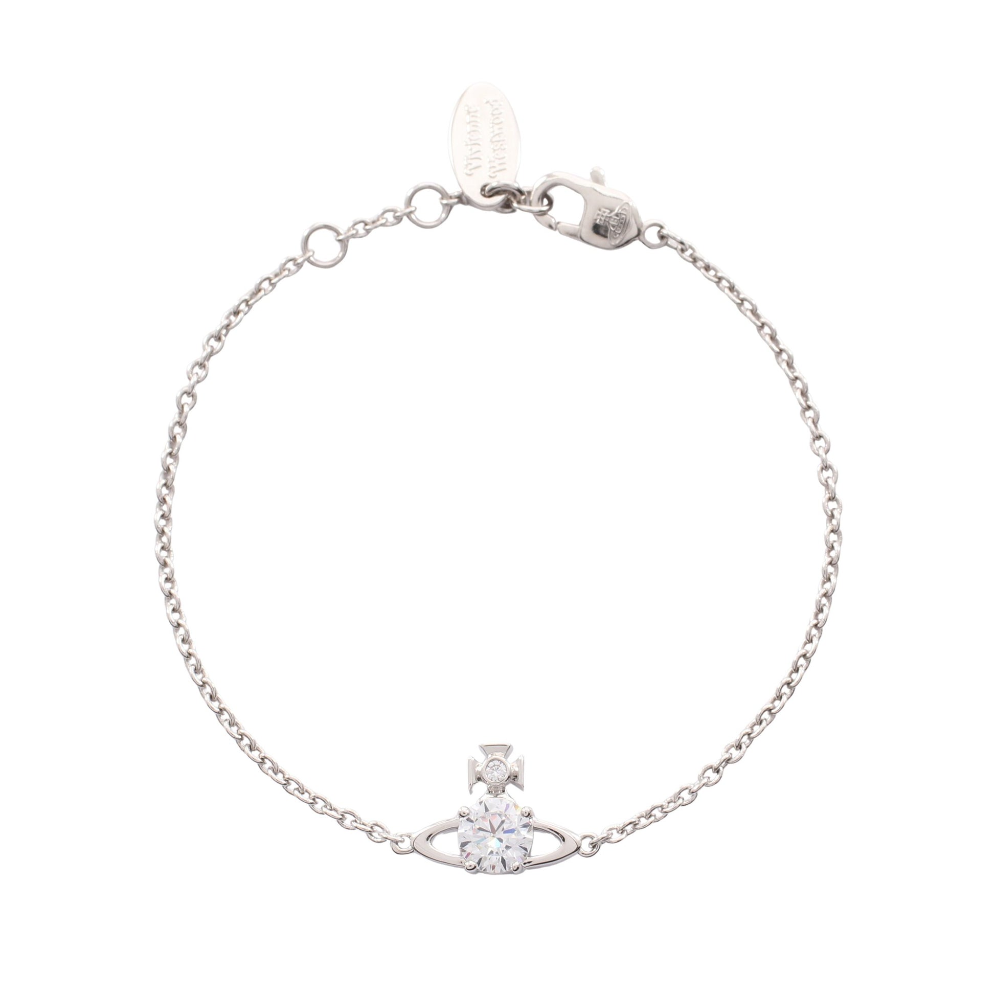 REINA レイナ ブレスレット ラインストーン シルバー クリア ヴィヴィアンウエストウッド アクセサリー Vivienne Westwood