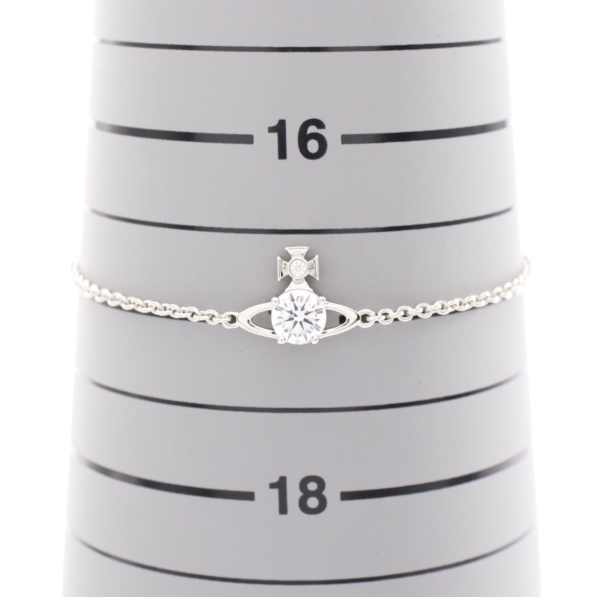 REINA レイナ ブレスレット ラインストーン シルバー クリア ヴィヴィアンウエストウッド アクセサリー Vivienne Westwood