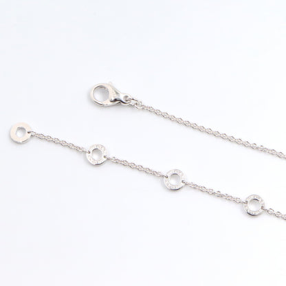 ブルガリブルガリ 1PD ネックレス ネックレス K18WG ダイヤモンド ホワイトゴールド クリア ブルガリ