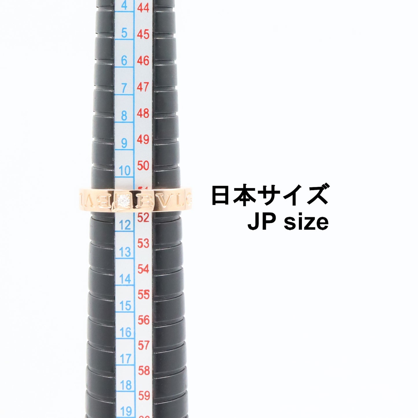 B-zero1 ビーゼロワン リング エッセンシャル 1PD リング 指輪 K18PG ダイヤモンド ピンクゴールド クリア ブルガリ