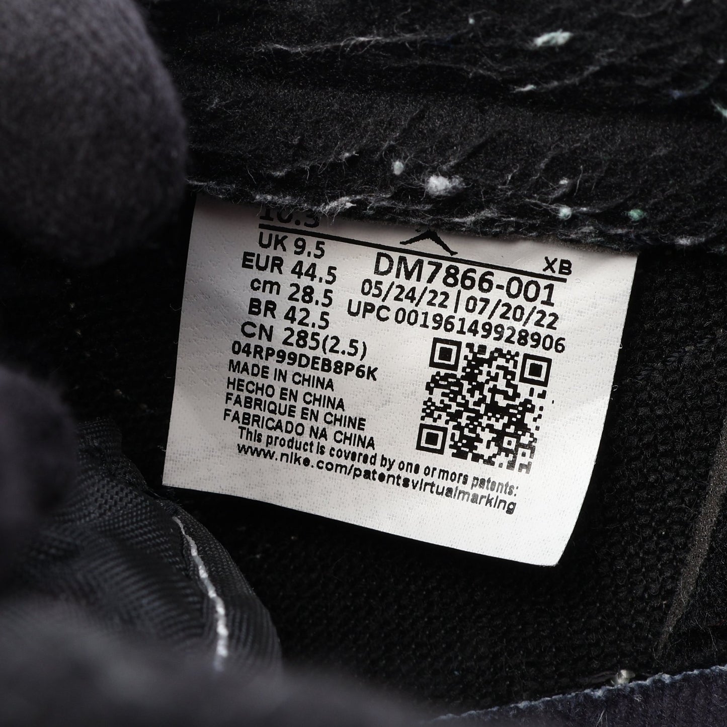 NIKE × TRAVIS SCOTT CACTUS JACK Air Jordan 1 Low OG SP Black Phantom スニーカー レザー スエード ブラック ナイキ