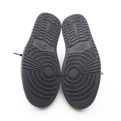 NIKE × TRAVIS SCOTT CACTUS JACK Air Jordan 1 Low OG SP Black Phantom スニーカー レザー スエード ブラック ナイキ