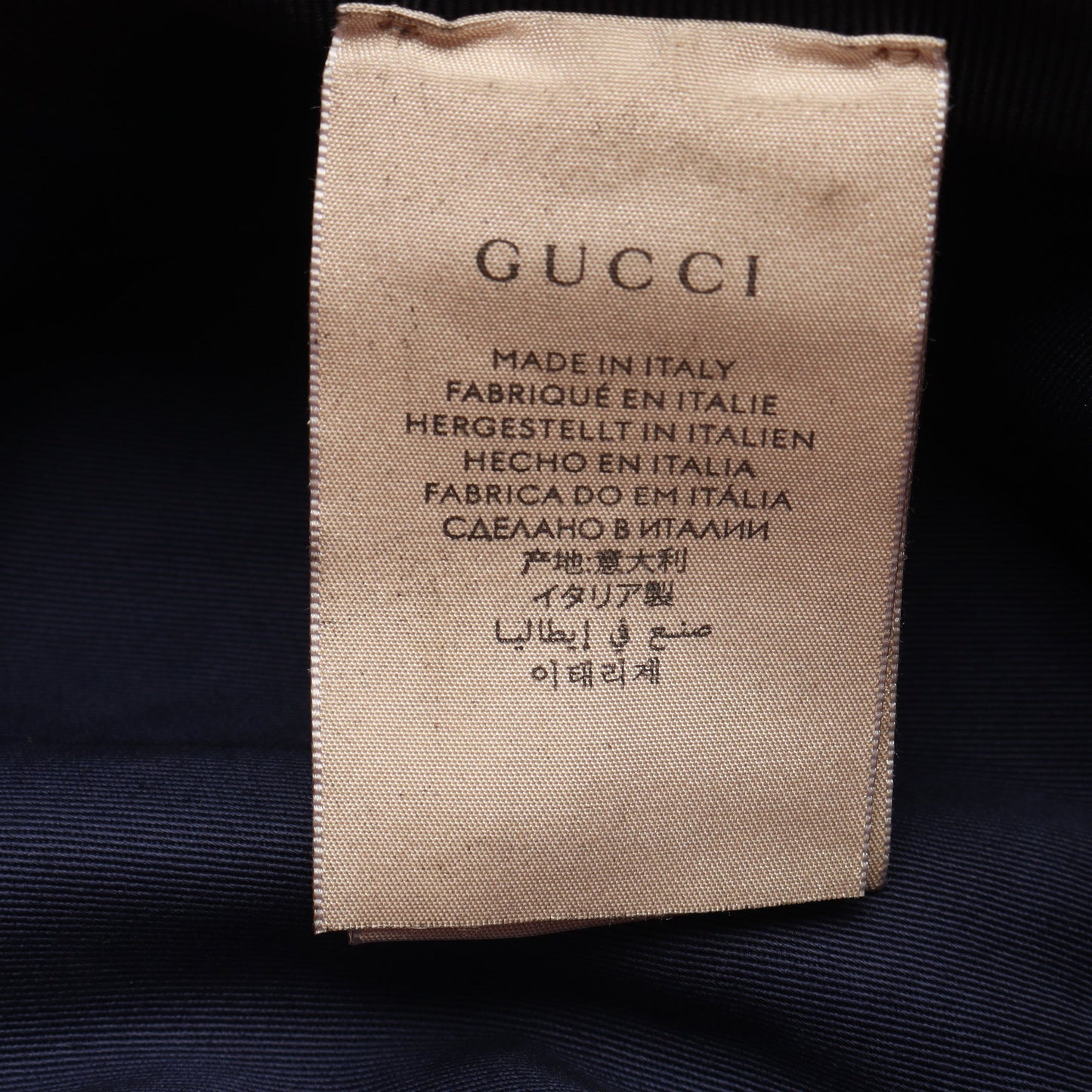GGキャンバス バケット ハット コットン ピンク ブラック グッチ 財布・小物 GUCCI