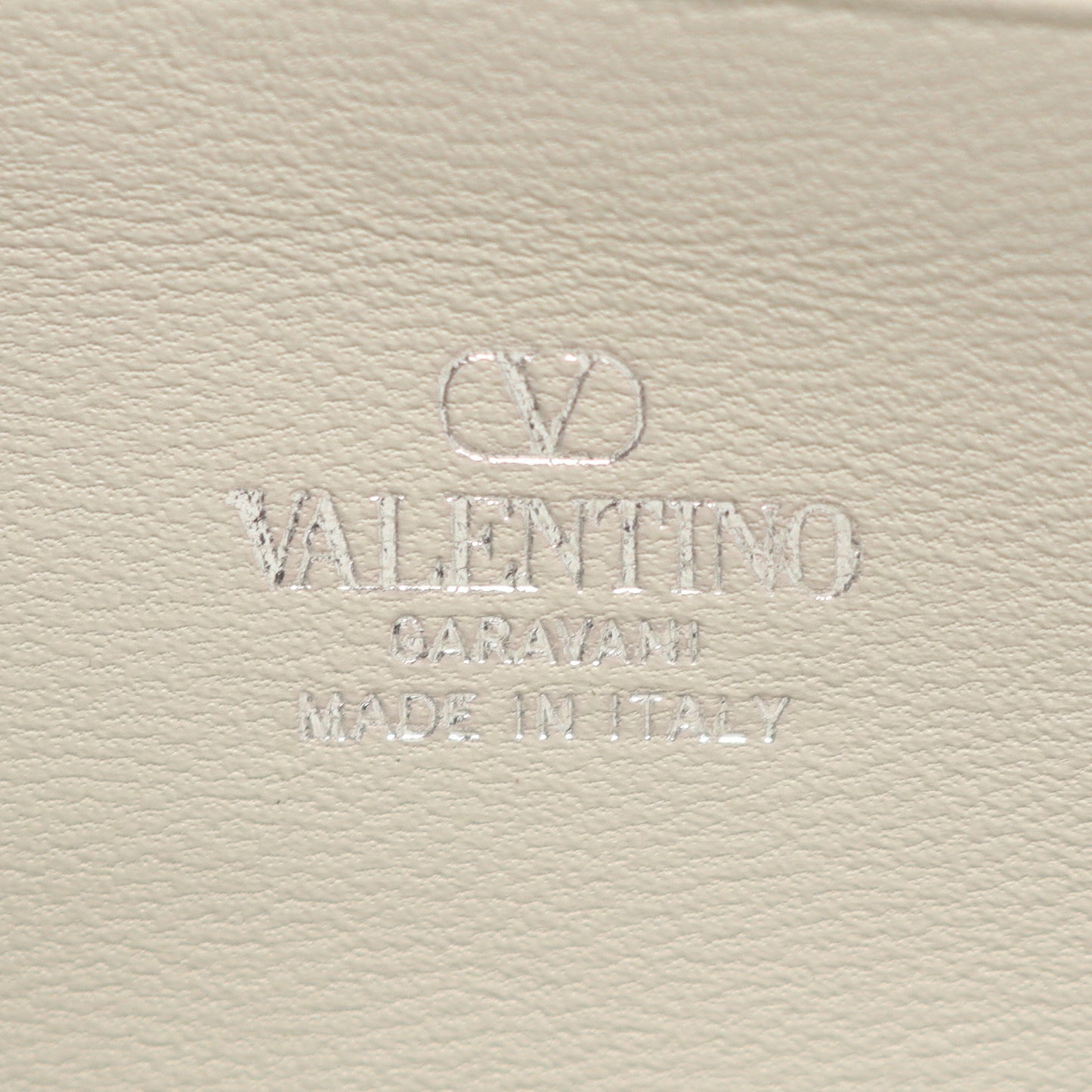 ロックスタッズ チェーンウォレット レザー シルバー ヴァレンティノガラヴァーニ バッグ VALENTINO GARAVANI