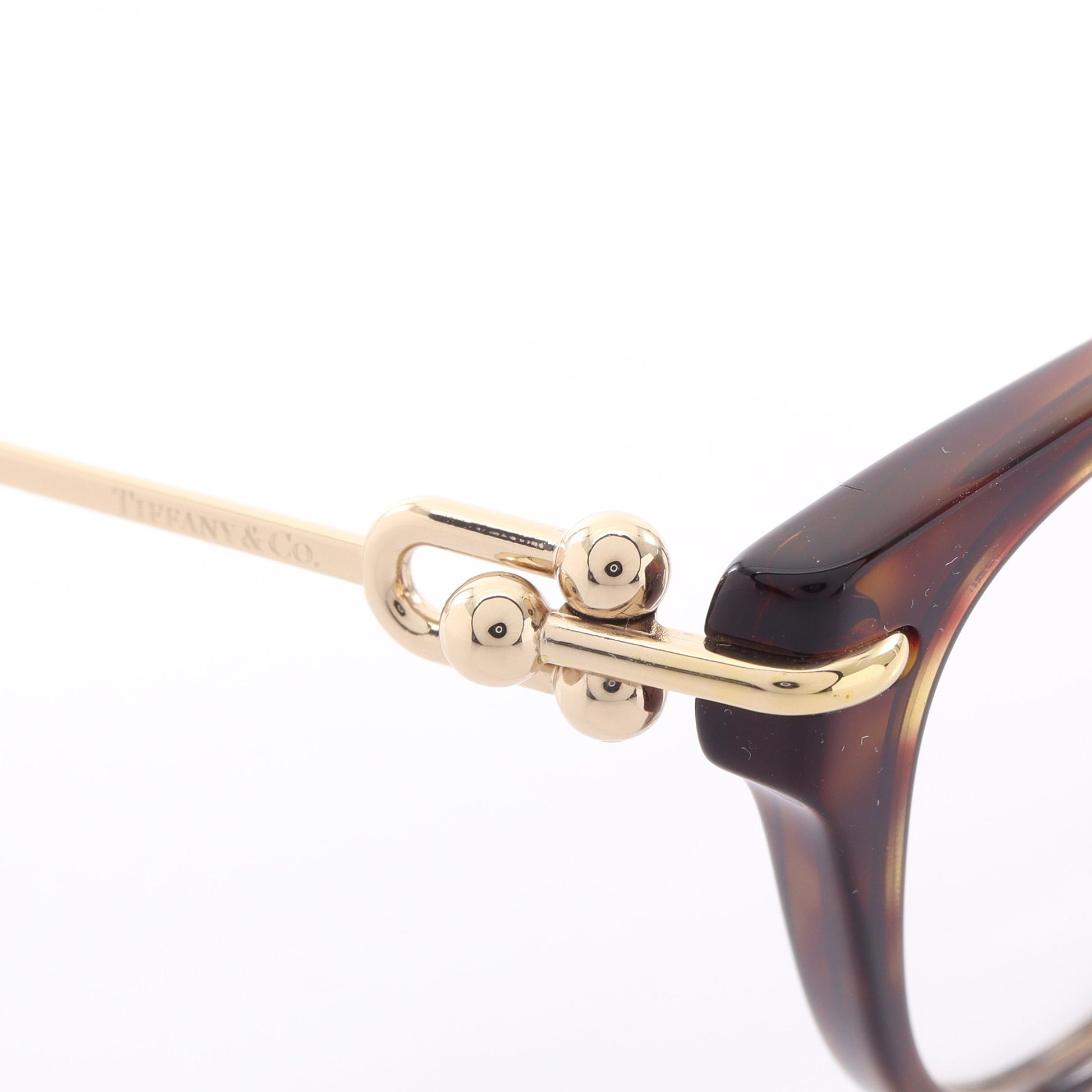 べっ甲柄 メガネ 眼鏡 GP ダークブラウン ゴールド ティファニー 財布・小物 TIFFANY & Co.