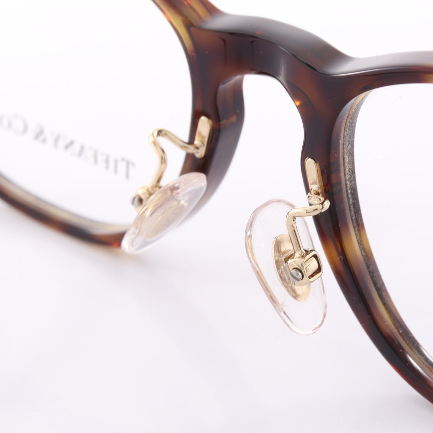 べっ甲柄 メガネ 眼鏡 GP ダークブラウン ゴールド ティファニー 財布・小物 TIFFANY & Co.