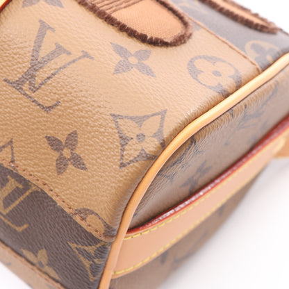 LOUIS VUITTON × NIGO キーポル バンドリエール25 モノグラムランドスケープ 2WAY ハンドバッグ PVC レザー ブラウン ルイヴィトン