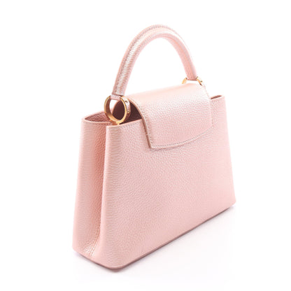 カプシーヌBB 2WAY ハンドバッグ レザー ピンク ルイヴィトン
