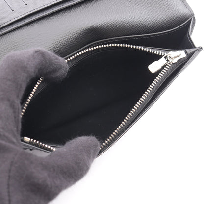 ポルトフォイユ ブラザ ダミエグラフィット LVリーグ 二つ折り長財布 PVC ブラック ルイヴィトン