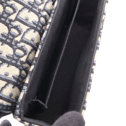30 MONTAIGNE ボックスバッグ オブリーク ジャカード ショルダーバッグ キャンバス レザー ネイビー ベージュ クリスチャンディオール