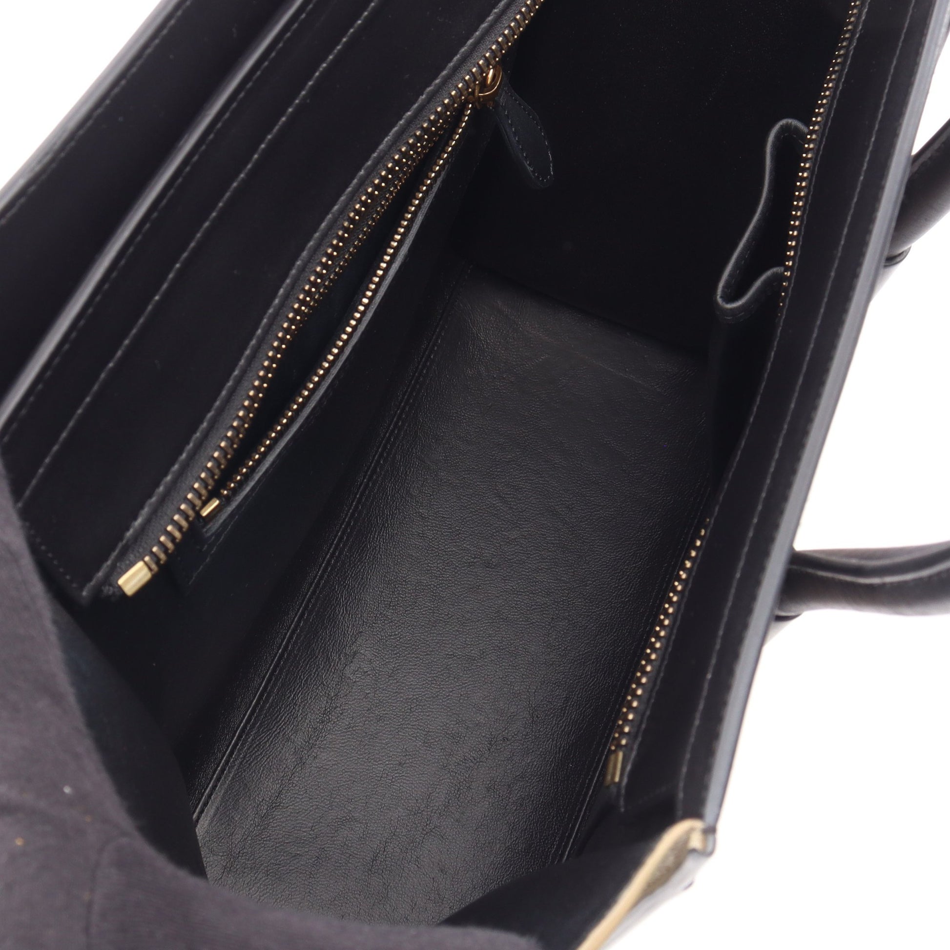 ラゲージ マイクロショッパー ハンドバッグ トートバッグ レザー ブラック ライトピンク グレーベージュ セリーヌ バッグ CELINE