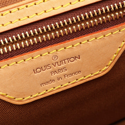 ソローニュ モノグラム ショルダーバッグ PVC レザー ブラウン ルイヴィトン バッグ LOUIS VUITTON