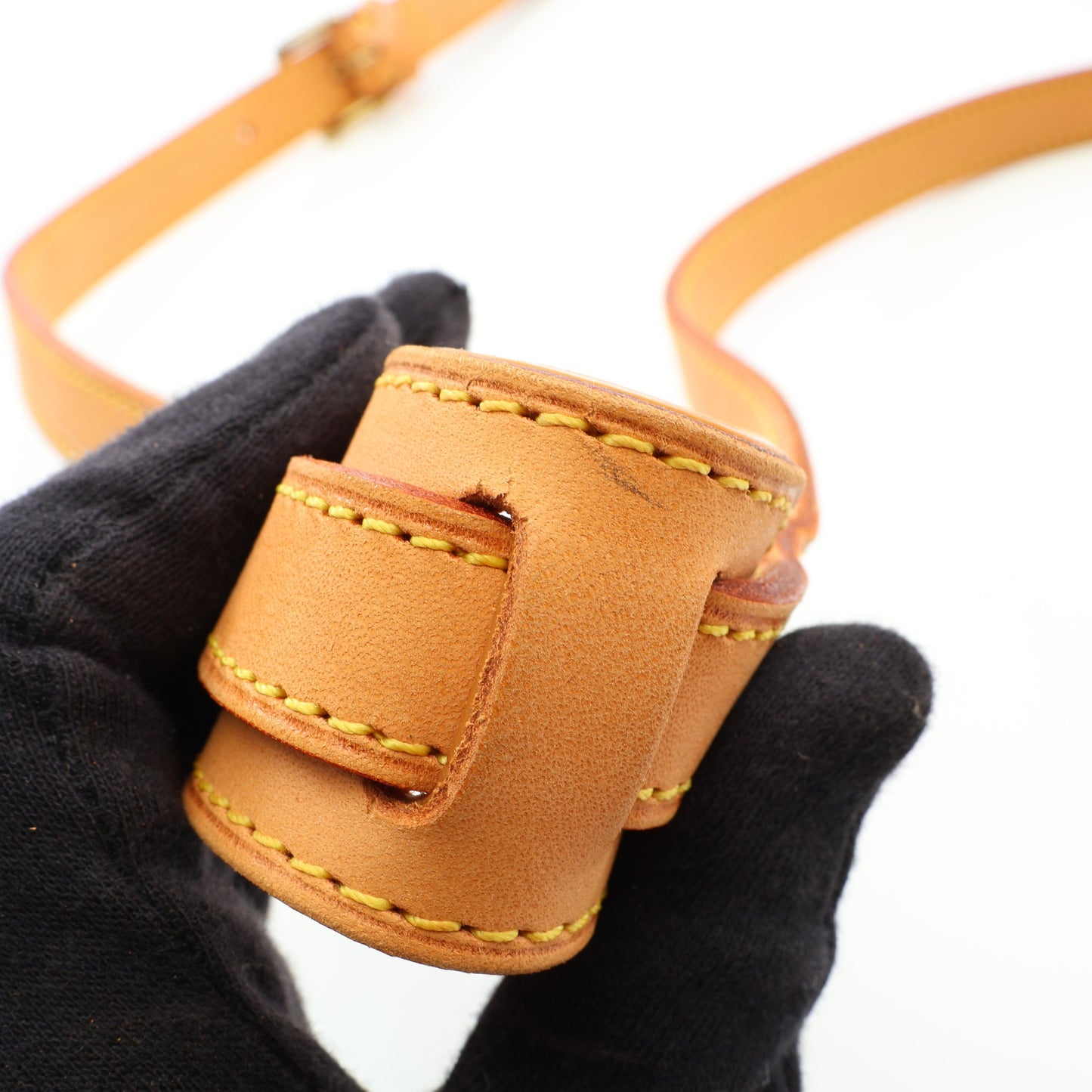 ソローニュ モノグラム ショルダーバッグ PVC レザー ブラウン ルイヴィトン バッグ LOUIS VUITTON