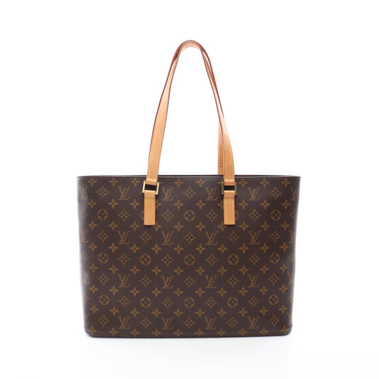 ルコ モノグラム ショルダーバッグ トートバッグ PVC レザー ブラウン ルイヴィトン バッグ LOUIS VUITTON