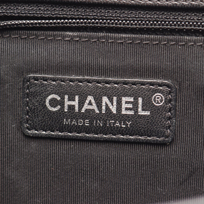 2.55 バイアスステッチ Wチェーンショルダーバッグ レザー ネイビー ブラック シルバー金具 シャネル