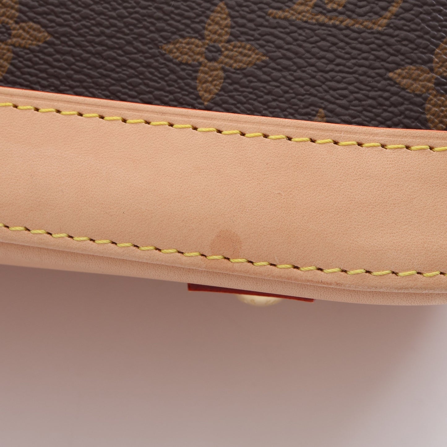 アルマBB モノグラム 2WAY ハンドバッグ PVC レザー ブラウン ルイヴィトン バッグ LOUIS VUITTON