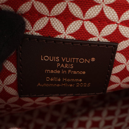 LOUIS VUITTON × NIGO アマゾン ダミエフレンドシップ ショルダーバッグ PVC レザー ブラウン ルイヴィトン