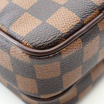 LOUIS VUITTON × NIGO アマゾン ダミエフレンドシップ ショルダーバッグ PVC レザー ブラウン ルイヴィトン