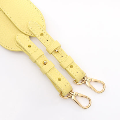 カプシーヌ MINI シュシュ 2WAY ハンドバッグ レザー イエロー ルイヴィトン