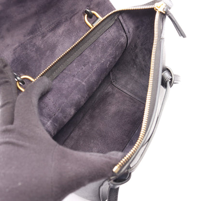 BELT BAG NANO ベルトバッグ ナノ 2WAY ハンドバッグ レザー ブラック セリーヌ
