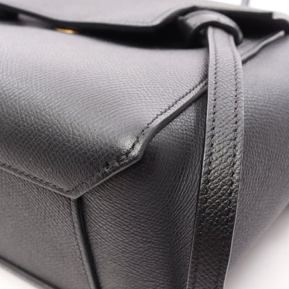 BELT BAG NANO ベルトバッグ ナノ 2WAY ハンドバッグ レザー ブラック セリーヌ