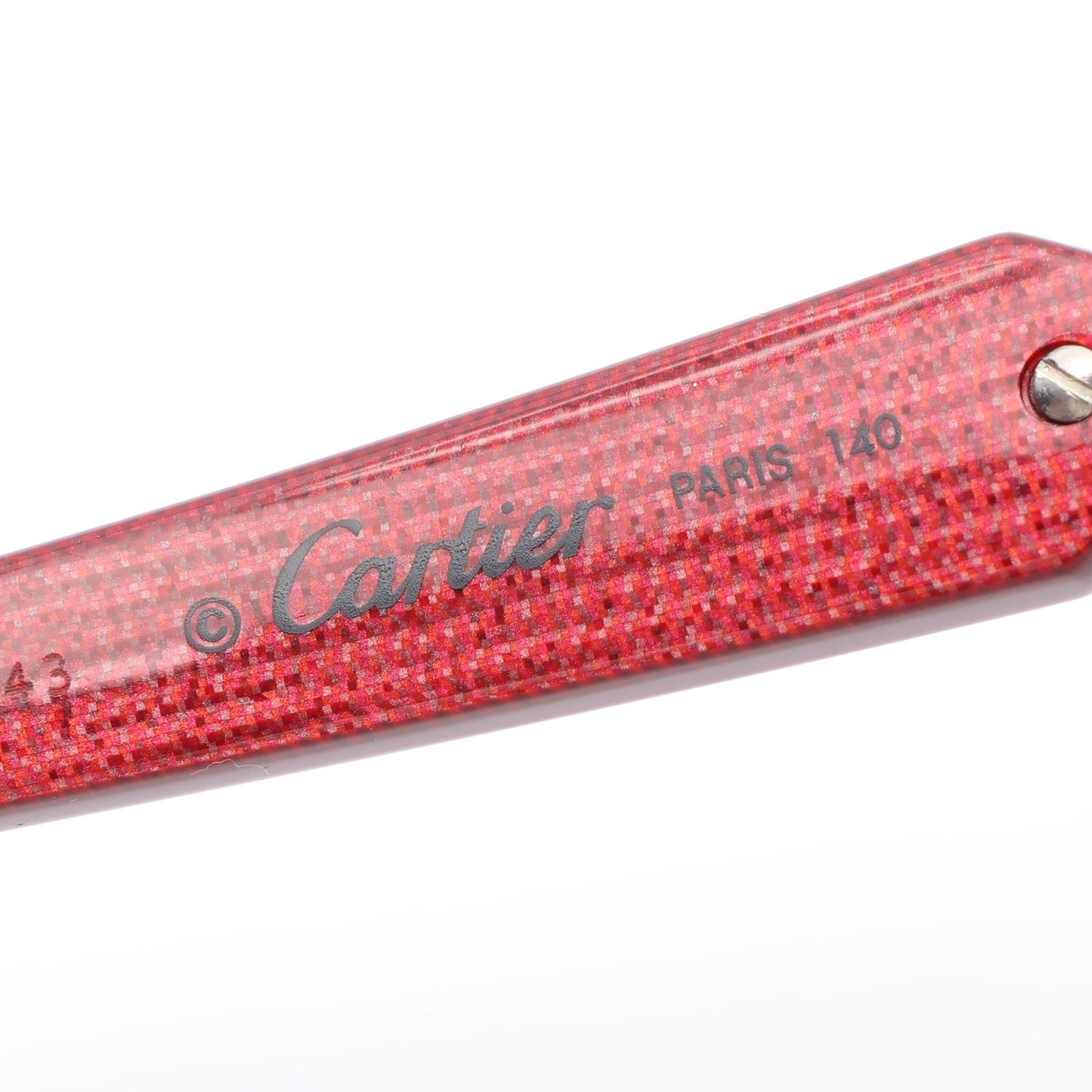 グラデーション サングラス GP レッド シルバー ゴールド カルティエ 財布・小物 Cartier