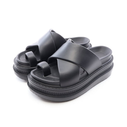 Foam Multiple Sole Sandals サンダル ラバー ブラック サカイ