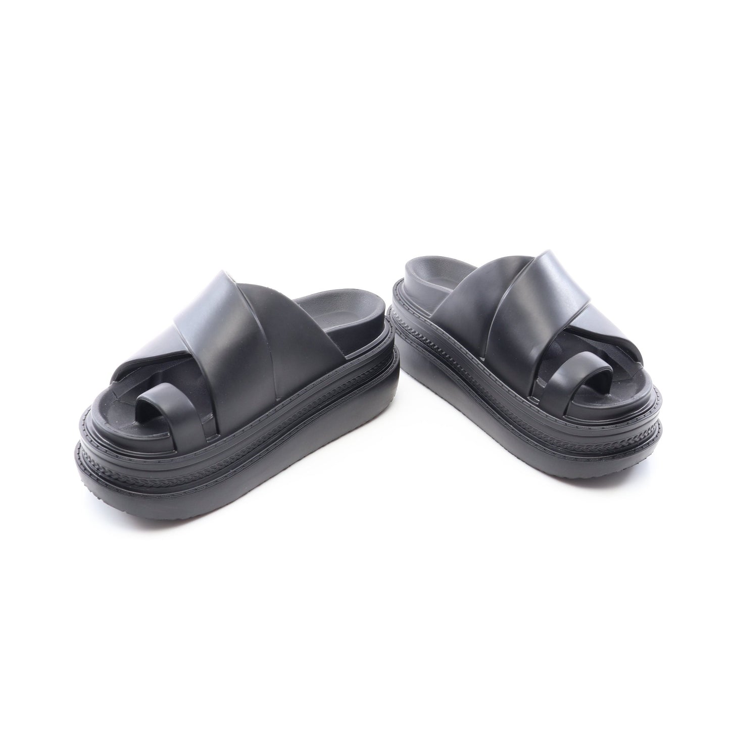 Foam Multiple Sole Sandals サンダル ラバー ブラック サカイ