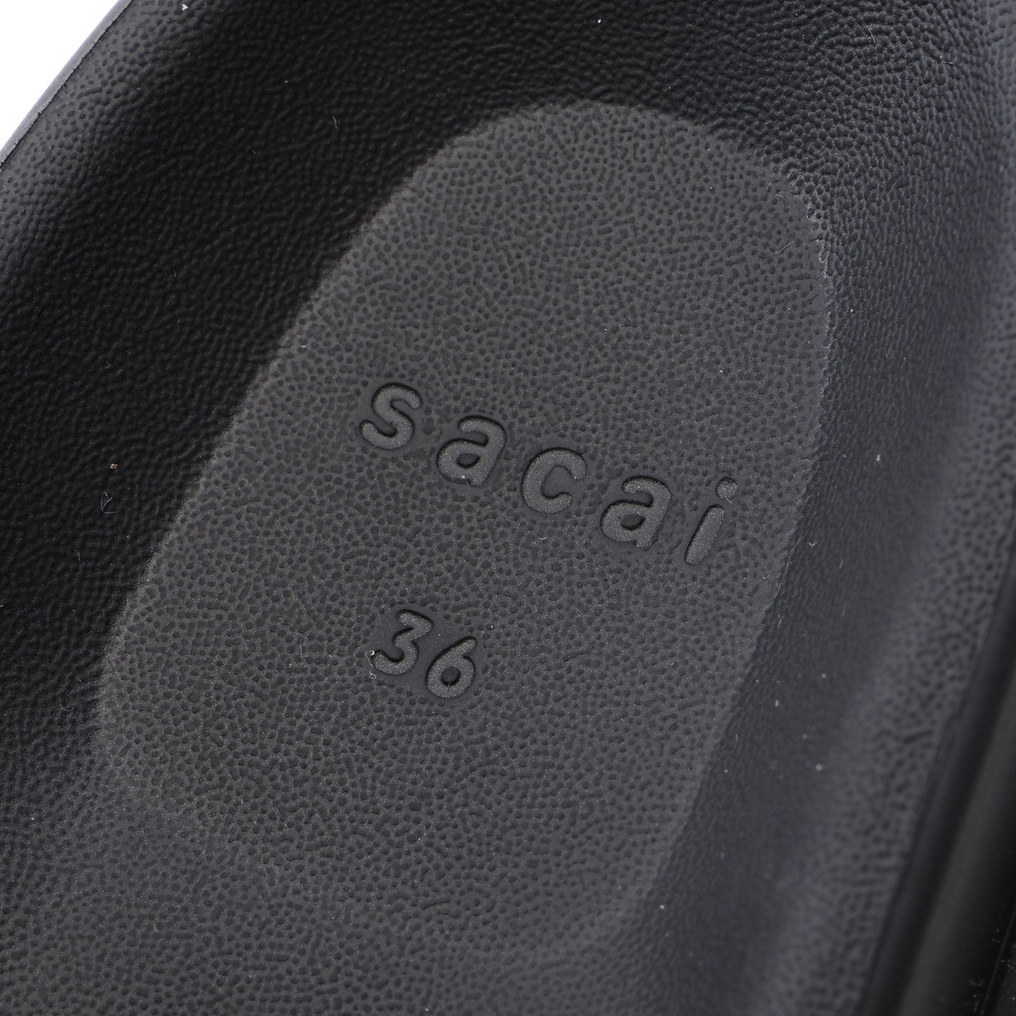 Foam Multiple Sole Sandals サンダル ラバー ブラック サカイ