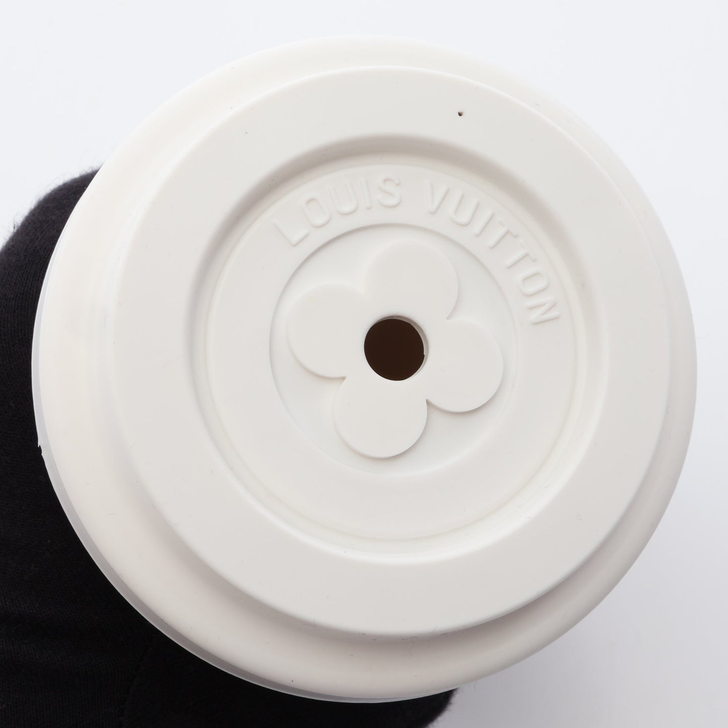 LVカップ & ストロー LV バーズ ダミエ 食器 セラミック シリコン PVC GP ホワイト ゴールド マルチカラー ルイヴィトン