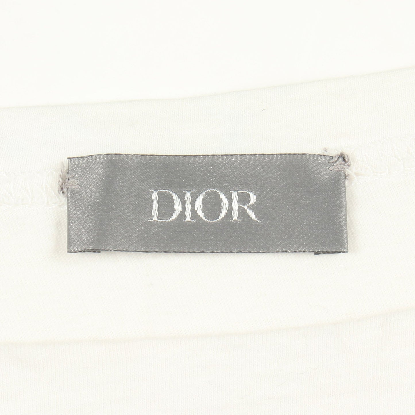 Dior × Travis Scott プリント 半袖Tシャツ コットン ホワイト ディオール
