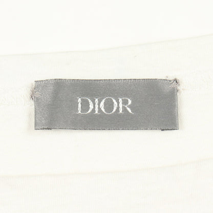Dior × Travis Scott プリント 半袖Tシャツ コットン ホワイト ディオール