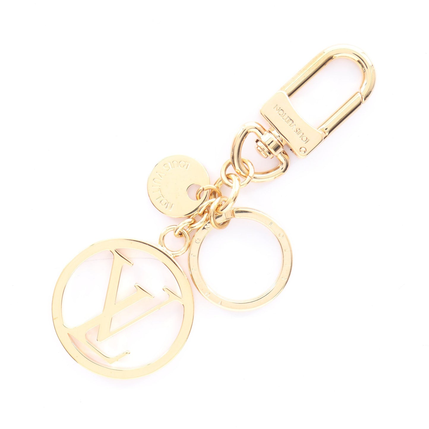 LVサークル バッグチャーム キーホルダー GP ゴールド ルイヴィトン 財布・小物 LOUIS VUITTON