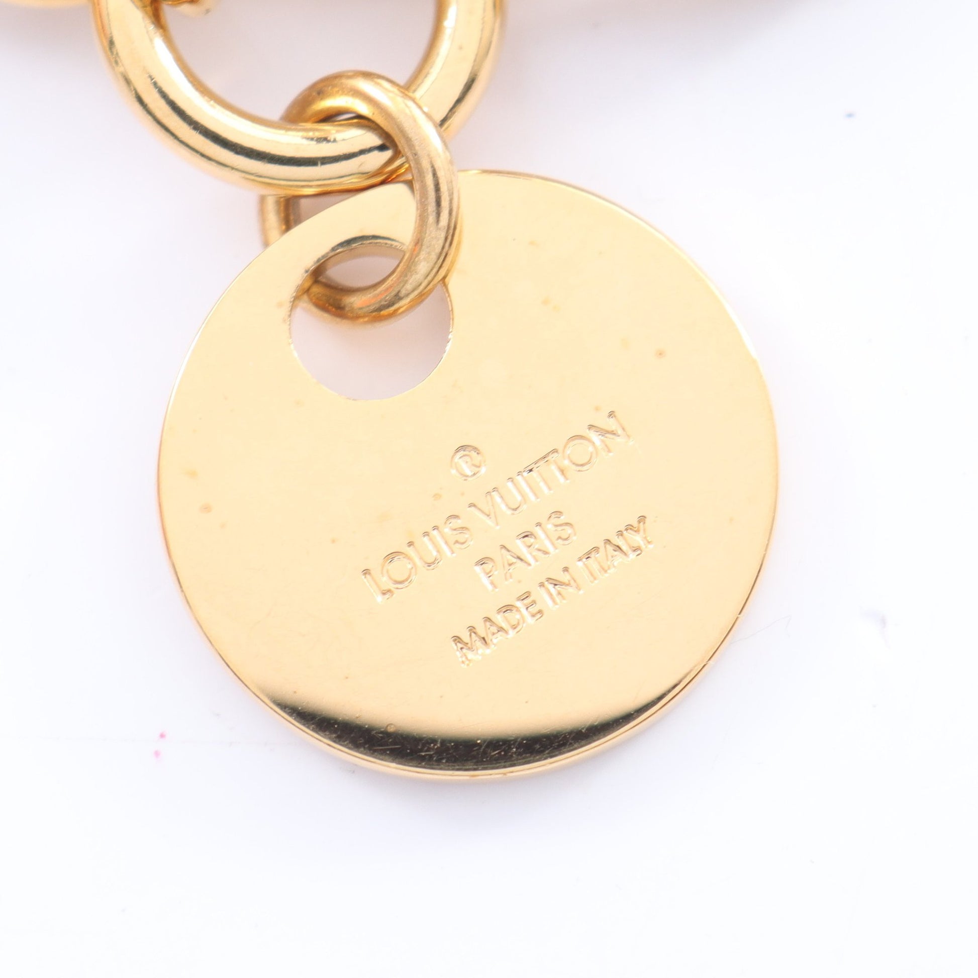 LVサークル バッグチャーム キーホルダー GP ゴールド ルイヴィトン 財布・小物 LOUIS VUITTON