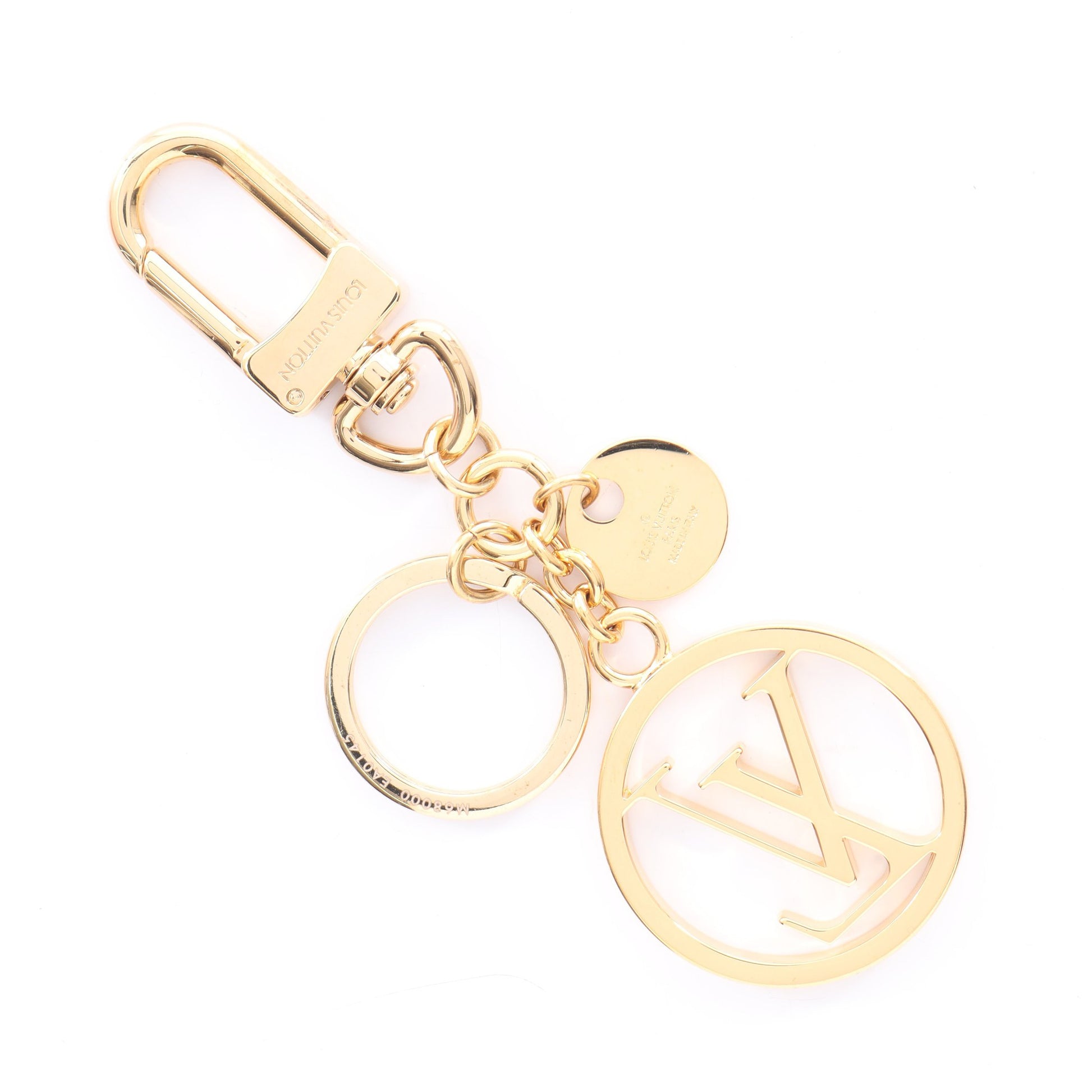 LVサークル バッグチャーム キーホルダー GP ゴールド ルイヴィトン 財布・小物 LOUIS VUITTON