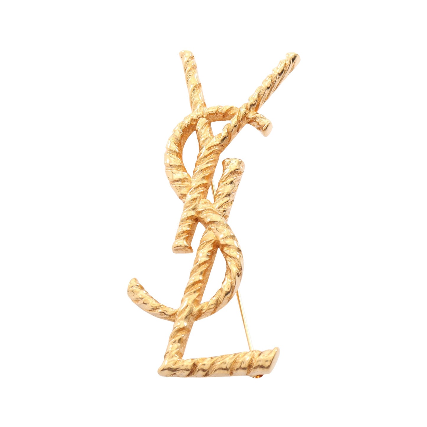 OPYUM BROCHE オピウム ブローチ GP ゴールド サンローランパリ