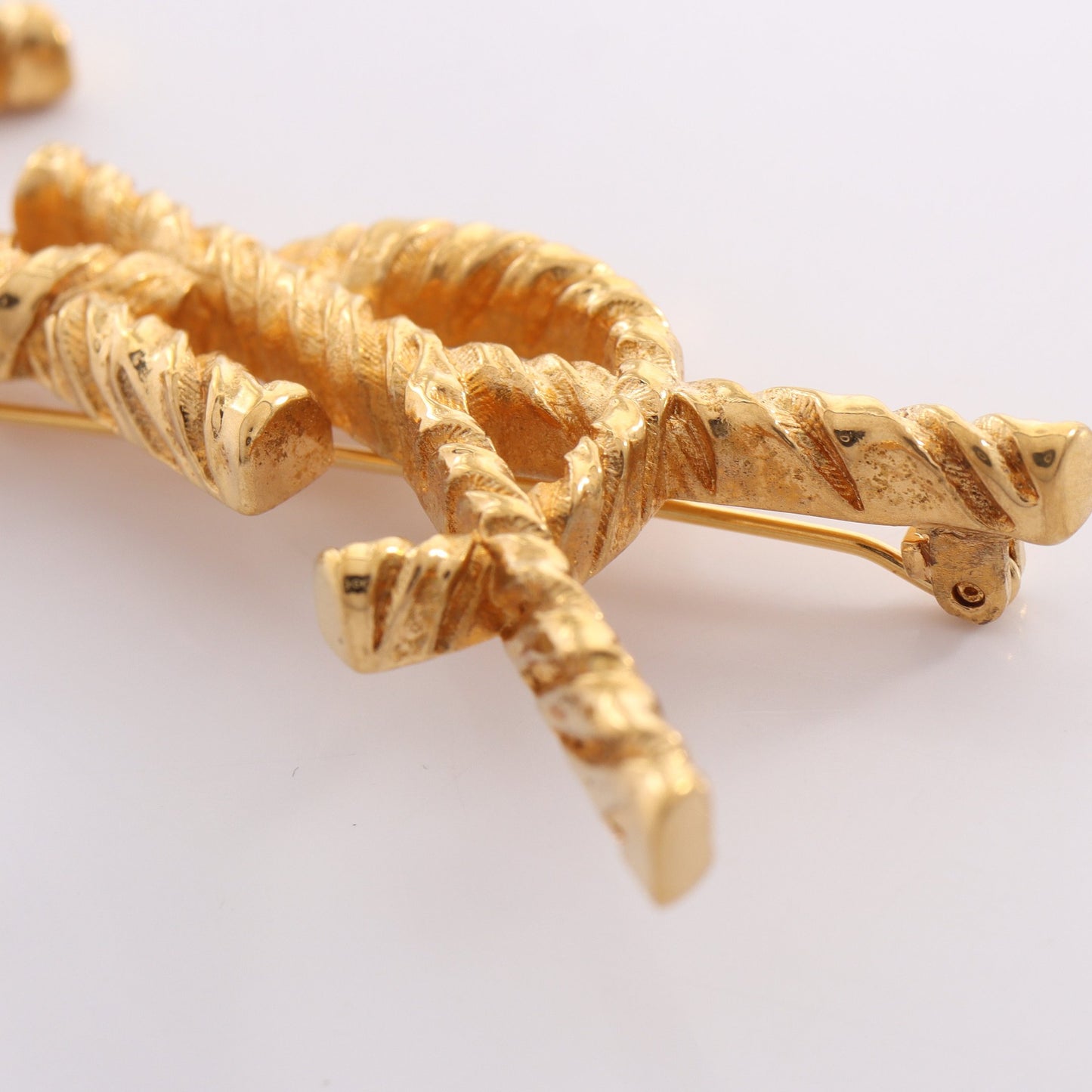 OPYUM BROCHE オピウム ブローチ GP ゴールド サンローランパリ