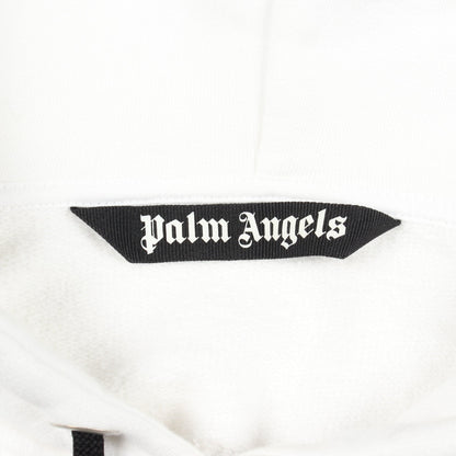LOS ANGELES SPRAYED LOGO HOODIE プルオーバーパーカー コットン ホワイト パームエンジェルス