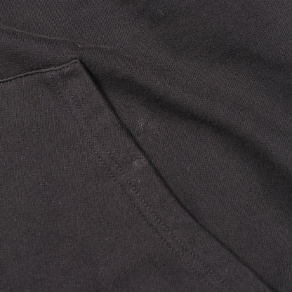 LOS ANGELES SPRAYED LOGO HOODIE プルオーバーパーカー コットン ブラック パームエンジェルス