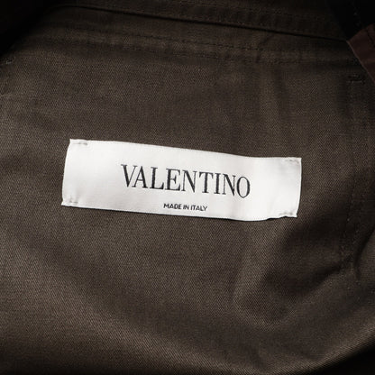 カモフラージュ グラフィティ シャツ ジャケット コットン カーキグリーン マルチカラー ヴァレンティノ アウター VALENTINO