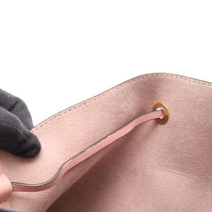 ネオノエ モノグラム ローズプードル ショルダーバッグ PVC レザー ブラウン ライトピンク ルイヴィトン バッグ LOUIS VUITTON