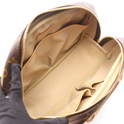 トゥルーヴィル モノグラム ハンドバッグ PVC レザー ブラウン ルイヴィトン バッグ LOUIS VUITTON