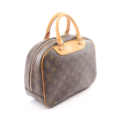 トゥルーヴィル モノグラム ハンドバッグ PVC レザー ブラウン ルイヴィトン バッグ LOUIS VUITTON