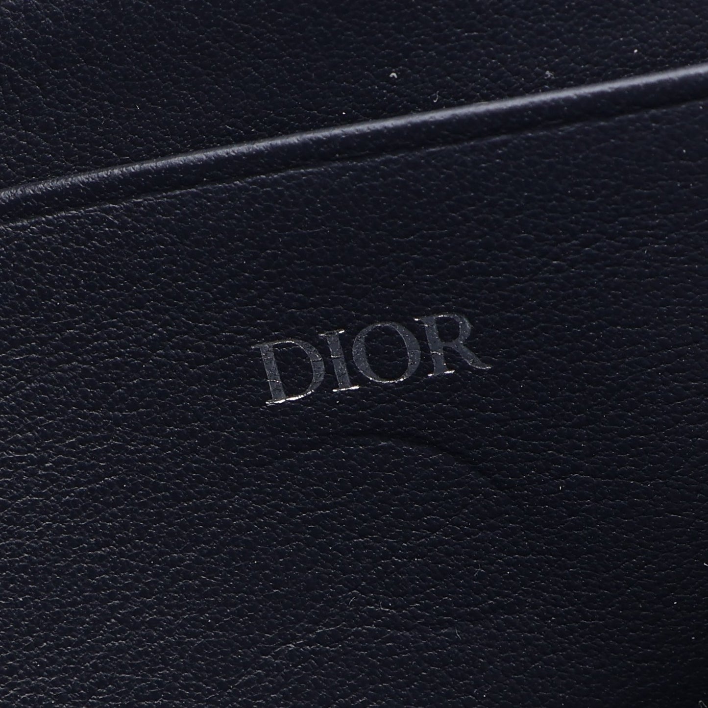DIOR × RIMOWA パーソナルクラッチ ショルダーバッグ アルミニウム レザー シルバー ネイビー クリスチャンディオール