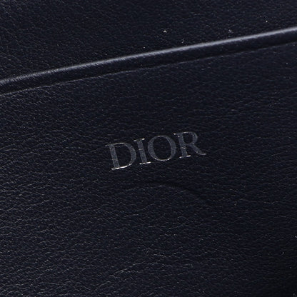 DIOR × RIMOWA パーソナルクラッチ ショルダーバッグ アルミニウム レザー シルバー ネイビー クリスチャンディオール