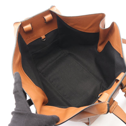 HAMMOCK SMALL ハンモック スモール 2WAY ハンドバッグ レザー ブラウン ロエベ