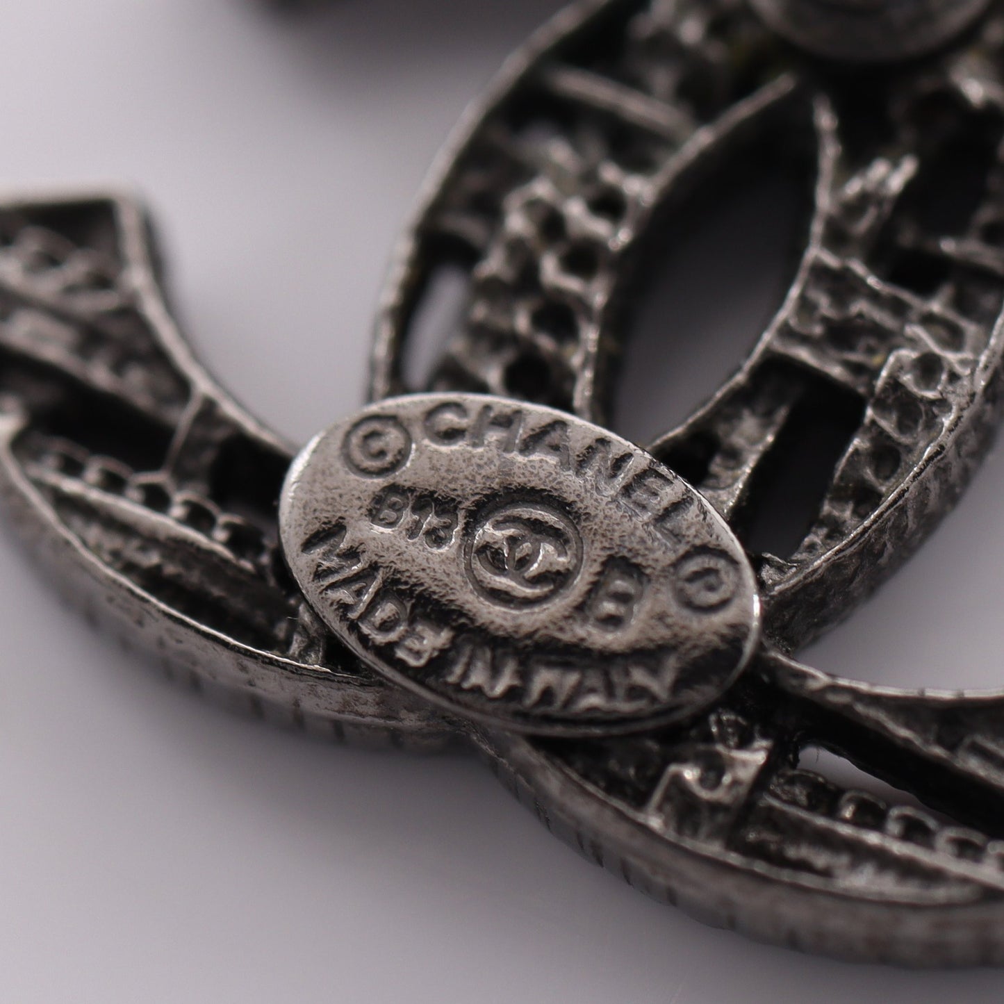 ココマーク B13B ピアス シルバー シャネル アクセサリー CHANEL